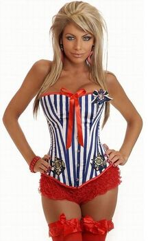 Бурлескный корсет Pin-Up Saimor